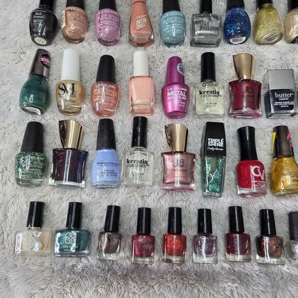Mixed lot of Nail Polish Lot of 48 Assorted Colors - Picture 14 of 16